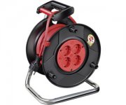 Brennenstuhl 1218450794 Kabeltrommel 20.00m Rot Schutzkontakt-Stecker