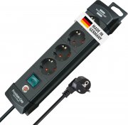 Brennenstuhl 1951140100 Premium-Line 4-Fach Steckdosenleiste mit Schalter