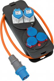 Brennenstuhl CEE 230V 16A Stromverteiler f&uuml;r den Au&szlig;enbereich