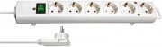 Brennenstuhl Comfort-Line Plus 6-fach Steckdosenleiste mit Schalter