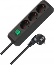 Brennenstuhl Eco-Line 3-Fach Steckdosenleiste mit Schalter
