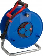 Brennenstuhl Garant IP44 Gewerbe-/Baustellen-Kabeltrommel mit 40 Meter Kabel und 3 Steckdosen