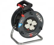 Brennenstuhl Garant V2 Kabeltrommel 25m Kabel in schwarz