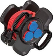 Brennenstuhl Gummi-Kabelhaspel X-Gum 10m / IP44