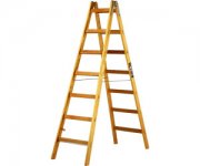 Brennenstuhl Holz-Stehleiter 2 x 5 Sprossen f&uuml;r 55,56&euro; statt 70,13&euro;