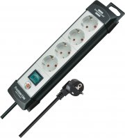 Brennenstuhl Premium-Line 4-Fach Steckdosenleiste mit Schalter und 1,8m Kabel