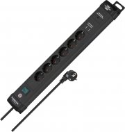 Brennenstuhl Premium-Line 6-fach Steckdosenleiste mit USB & Power Delivery-Ladefunktion