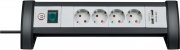Brennenstuhl Premium-Office-Line 4-fach Steckdosenleiste mit Schalter und 2-fach USB f&uuml;r 15,99 Euro