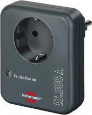 Brennenstuhl Steckdosenadapter mit &Uuml;berspannungsschutz 13.500 A Blitzschutz f&uuml;r Elektroger&auml;te