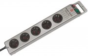 Brennenstuhl Super-Solid-Line 5-fach Steckdosenleiste mit Schalter