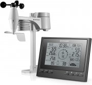 Bresser ClimateScout 7-in-1 Wettercenter mit Profi-Au&szlig;ensensor