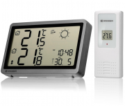 Bresser MeteoTemp HZ Funkwetterstation mit Wettervorhersage