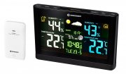 Bresser Wetterstation Meteo THBM Colour mit Farbigem Display und Au&szlig;ensensor