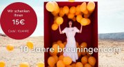 Breuninger feiert 10j&auml;hriges 15&euro; Gutschein ab 99&euro;