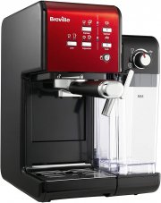Breville Prima Latte II VCF109X Professionelle Espressomaschine mit Milchaufsch&auml;umer