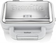 Breville VST070X Jumbo-Sandwichtoaster, 18/8 Edelstahl, Wei&szlig; 