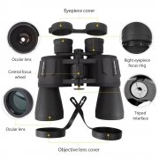 Brigenius 10 x 50 Binocular Fernglas