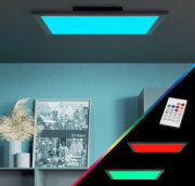 Brilliant Abie LED-Deckenaufbau-Paneel RGB 60 x 60 cm