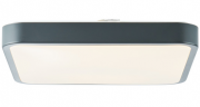 Brilliant Slimline Square LED Wand- und Deckenleuchte 38 x 38 cm mit Fernbedienung