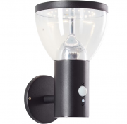 Brilliant Tulip LED Solar-Au&szlig;enwandleuchte mit Bewegungsmelder