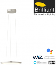 Brilliant WiZ LED-H&auml;ngelampe Dimmbar 30 W. Alexa mit Alexa und Google Assistant