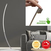 Briloner Leuchten LED Stehlampe, Bogenleucht