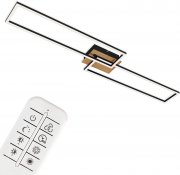 Briloner Shaggy LED Deckenleuchte, dimmbar, inkl. Fernbedienung