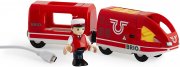 BRIO Bahn 33746 - Roter Akku-Reisezug 