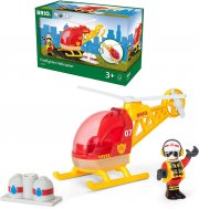 BRIO Bahn 33797 - Feuerwehr-Hubschrauber