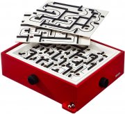 BRIO Spiele 34020 - Labyrinth mit &Uuml;bungsplatten, rot 
