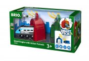 BRIO World 33834 - Smart Tech Zug mit Actiontunnels