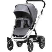 Britax Kinderwagen Go Big 2 Grey Melange Gestellfarbe White f&uuml;r 529,99&euro; statt 589&euro;