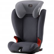 BRITAX ROMER Kindersitz KIDFIX SL BLACK SERIES, Sitzerhohung mit Ruckenlehne und ISOFIX 