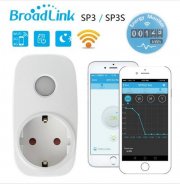 Broadlink SP3 WiFi Steckdose mit Verbrauchsanzeige und App Steuerung)