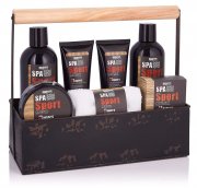 BRUBAKER Cosmetics Spa Sport Musk 8 tlg. Pflegeset f&uuml;r M&auml;nner