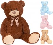 Brubaker XXL Teddyb&auml;r 100 cm - Dunkelbraun - Stofftier Pl&uuml;schtier Kuscheltier Braun 