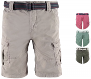 Brunotti Caldo Herren Walkshorts 100% Baumwolle inkl. G&uuml;rtel