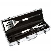Bruzzzler Edelstahl Grillbesteck-Set 3-teilig im Koffer bei@amazon - 14,49&euro;