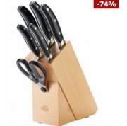 BSF Messerblock Daytona 7-teilig + Zwilling Messersch&auml;rfer f&uuml;r zusammen 49,94 &euro;