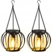 BUCASA Solarlampen H&auml;ngend (2er-Pack) f&uuml;r 20,99&euro;