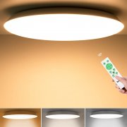 buling LED Deckenleuchte Dimmbar mit Fernbedienung