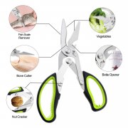 Buluri K&uuml;chenschere aus Edelstahl f&uuml;r Gefl&uuml;gel und Fisch, mit Flaschen&ouml;ffner nur 5,40&euro; inkl. Versand