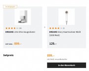 (Bundle) DREAME L10s Ultra Saugroboter + DREAME Glory Haartrockner Wei&szlig; (1600 Watt)