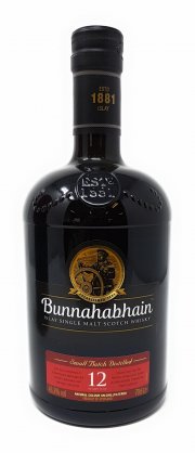 Bunnahabhain 12 Jahre Islay Single Malt Scotch Whisky 0,7 L Alkohol 46,3% vol. f&uuml;r 33&euro;