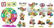Bunte & magnetische Bausteine (95 teilig) f&uuml;r 22,19&euro; (statt 37&euro;)
