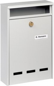 Burg W&auml;chter Briefkasten Wismar 771 GRA