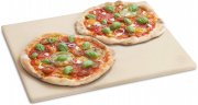Burnhard Pizzastein f&uuml;r Backofen, Gasgrill & Holzkohlegrill 45 x 35 x 1,5 cm