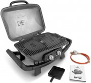 Burnhard Wayne 2-Brenner Gasgrill mit Aludruckguss Brennkammer inkl. Abdeckhaube