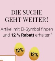 Butlers - 12% Rabatt auf Artikel mit Ei-Symbol