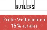 Butlers - 15% auf Alles